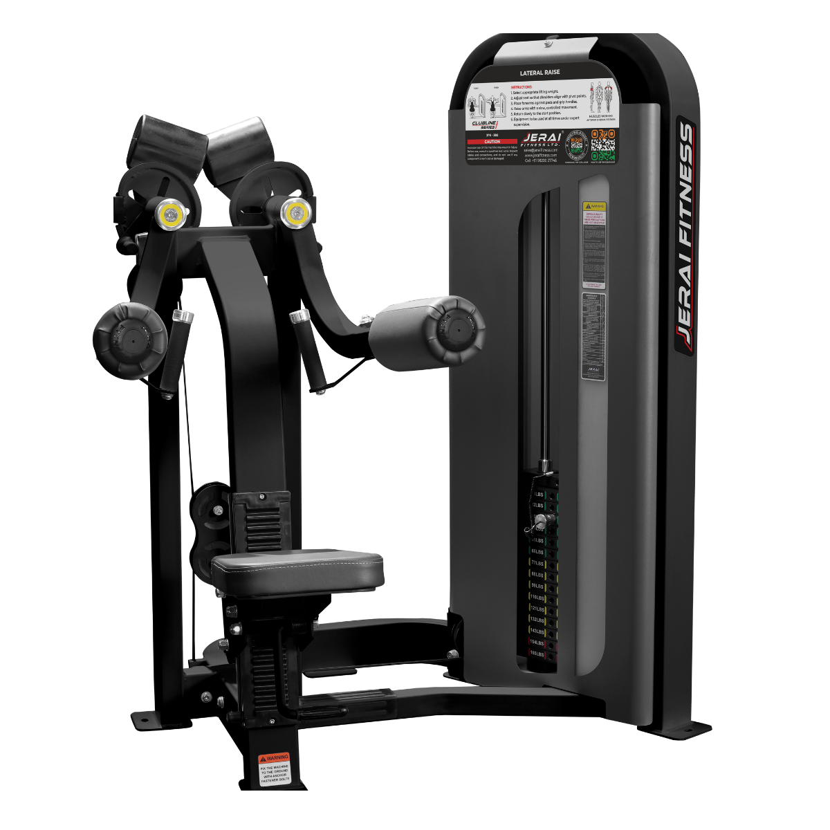 Jerai Fitness Lateral Raise za kontroliran trening ramena Jerai Fitness Lateral Raise sprava za trening ramena